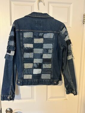 Old Navy Two-Tone Blue Denim Jacket